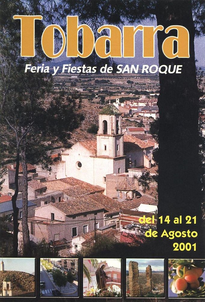 Feria y fiestas en honor a San Roque 2001 Tobarra
